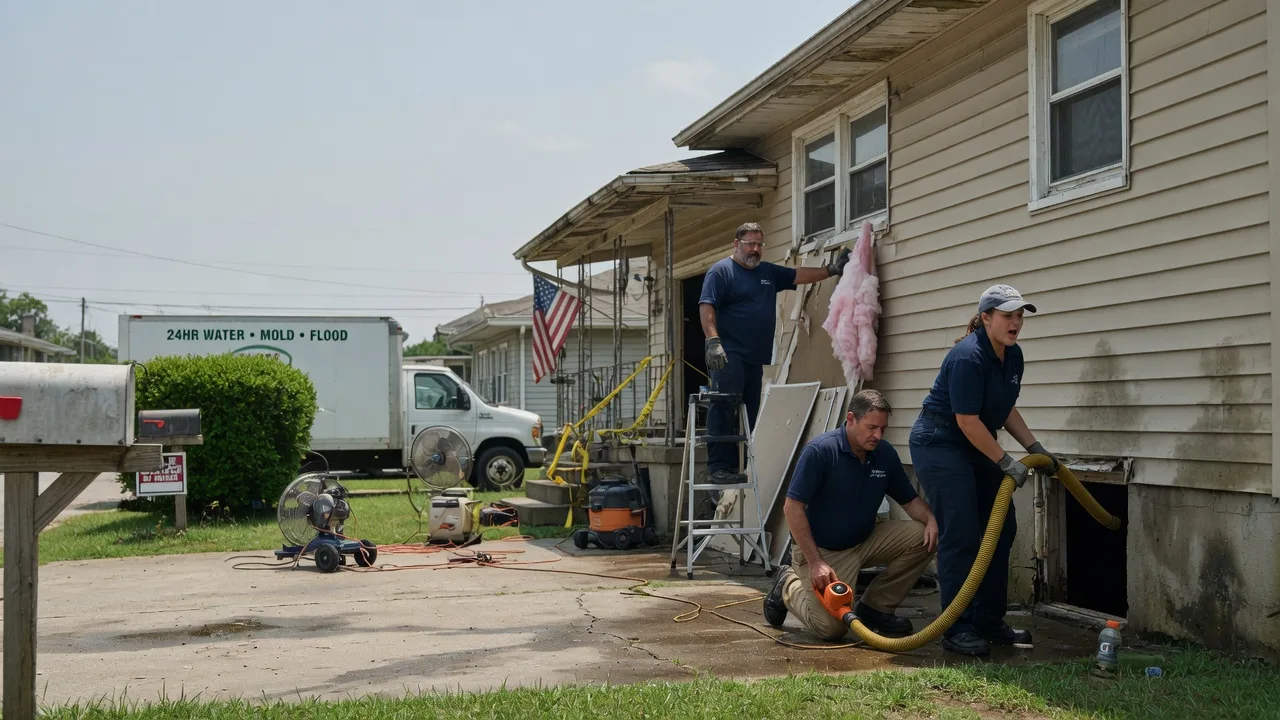 Water Damage Repair in Edwardsville, KS near me